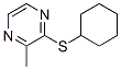 CAS 登录号：73972-64-2， 2-环己基硫基-3-甲基吡嗪