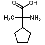CAS#: 740059-54-5, 2-Amino-2-cyclopentylpropanoic acid