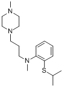 CAS#: 74037-92-6, 3-[2,6-Dimethyl-4-(2-Propan-2-Ylsulfanylphenyl)Piperazin-1-Yl]Propan-1-Amine