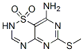 CAS#: 74039-26-2, 6-Methylthio-2H-Pyrimido[4,5-e]-1,2,4-Thiadiazin-8-Amine1,1-Dioxide