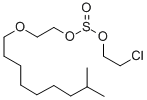 CAS#: 74039-75-1, 2-Chloroethyl 2-(8-Methylnonoxy)Ethyl Sulfite