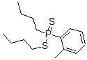 CAS 登录号:74039-77-3, 丁基-丁基硫基-(2-甲基苯基)-巯基膦烷