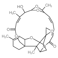 CAS#: 74072-83-6, 2',3'-didehydro-7'-deoxo-2'-deoxy-7',5'-(ethylideneoxy)-4'-hydroxy-Verrucarin A