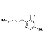 CAS 登录号：740772-31-0， 2-(2-甲氧基乙氧基)-3,5-吡啶二胺