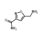 CAS 登录号：740783-92-0， 5-(氨基甲基)-1,2-恶唑-3-甲酰胺