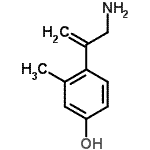 CAS#: 740795-73-7, 4-(3-Amino-1-propen-2-yl)-3-methylphenol