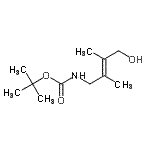 CAS#: 740798-71-4, 2-Methyl-2-propanyl [(2E)-4-hydroxy-2,3-dimethyl-2-buten-1-yl]carbamate