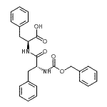 CAS 登录号：74086-66-1， N-[(苄氧基)羰基]-D-苯丙氨酰-L-苯丙氨酸