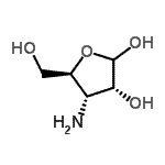 CAS#: 741611-31-4, 3-Amino-3-deoxy-D-ribofuranose