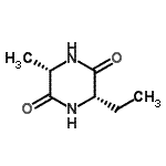 CAS#: 74165-39-2, (3S,6S)-3-Ethyl-6-methyl-2,5-piperazinedione