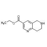 CAS#: 741736-93-6, Ethyl 5,6,7,8-tetrahydro-1,6-naphthyridine-3-carboxylate
