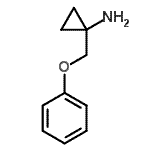 CAS 登录号：742051-91-8， 1-(苯氧基甲基)环丙胺