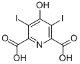 CAS#: 74263-51-7, 3,5-Diiodo-4-Oxo-1H-Pyridine-2,6-Dicarboxylic Acid