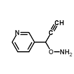 CAS 登录号：742691-15-2， 3-[1-(氨基氧基)-2-丙炔-1-基]吡啶