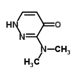 CAS 登录号：743363-78-2， 3-(二甲基氨基)-4(1H)-哒嗪酮