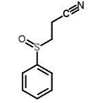 CAS#: 74338-75-3, 3-(Phenylsulfinyl)propanenitrile