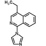 CAS#: 744144-75-0, 4-Ethyl-1-(1H-imidazol-1-yl)isoquinoline