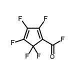 CAS#: 74415-71-7, 2,3,4,5,5-Pentafluoro-1,3-cyclopentadiene-1-carbonyl fluoride