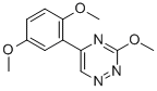 CAS 登录号：74417-04-2， 5-(2,5-二甲氧基苯基)-3-甲氧基-1,2,4-三嗪