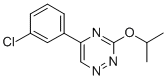 CAS 登录号：74417-10-0， 5-(3-氯苯基)-3-丙-2-基氧基-1,2,4-三嗪