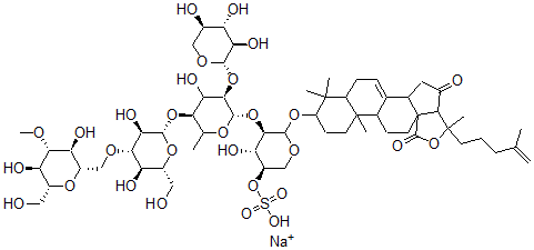CAS 登录号：74434-21-2， 瓜参甙
