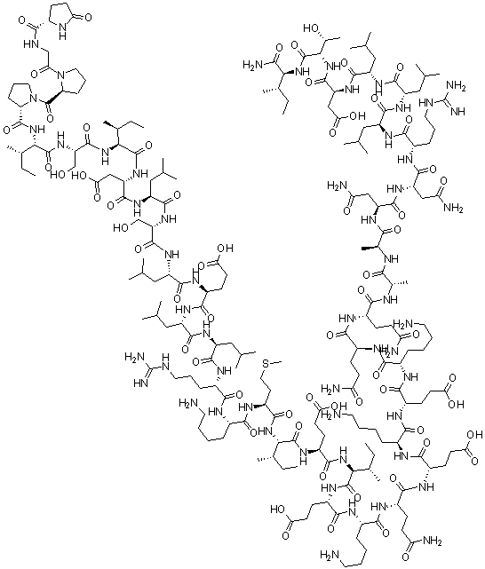 CAS 登录号：74434-59-6， 蛙皮降压肽