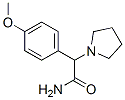 CAS#: 74467-63-3, 2-(4-Methoxyphenyl)-2-Pyrrolidin-1-Ylacetamide