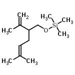 CAS#: 74498-96-7, [(2-Isopropenyl-5-methyl-4-hexen-1-yl)oxy](trimethyl)silane