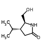 CAS 登录号：745014-14-6， (4R,5S)-5-(羟基甲基)-4-异丙基-2-吡咯烷酮