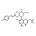 CAS#: 74545-79-2, 1,5-Anhydro-1-[7-hydroxy-5-methyl-4-oxo-2-(2-oxopropyl)-4H-chromen-8-yl]-2-O-[(2E)-3-(4-hydroxyphenyl)-2-propenoyl]hexitol