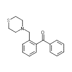 CAS#: 745720-16-5, Phenyl[2-(4-thiomorpholinylmethyl)phenyl]methanone