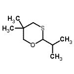 CAS#: 745825-62-1, 2-Isopropyl-5,5-dimethyl-1,3-oxathiane