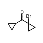 CAS#: 74605-55-3, (1-Bromocyclopropyl)(cyclopropyl)methanone