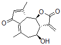 CAS#: 74635-52-2, (3aR,4S,9aS,9bR)-4-Hydroxy-6,9-Dimethyl-3-Methylidene-4,5,9a,9b-Tetrahydro-3aH-Azuleno[5,4-d]Furan-2,7-Dione