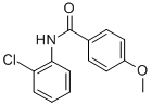 CAS 登录号：7465-92-1， N-(2-氯苯基)-4-甲氧基苯甲酰胺