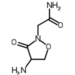 CAS 登录号：746602-93-7， 2-(4-氨基-3-氧代-1,2-恶唑烷-2-基)乙酰胺