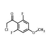 CAS#: 746630-09-1, 2-Chloro-1-(2,6-difluoro-4-methoxyphenyl)ethanone