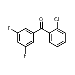 CAS#: 746651-97-8, (2-Chlorophenyl)(3,5-difluorophenyl)methanone