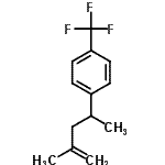 CAS#: 74672-14-3, 1-(4-Methyl-4-penten-2-yl)-4-(trifluoromethyl)benzene