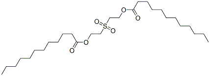 CAS 登录号：7470-81-7， 2-(2-月桂酰氧基乙基磺酰基)乙基月桂酸酯