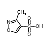 CAS 登录号：747406-57-1， 3-甲基-1,2-恶唑-4-磺酸