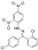 CAS 登录号：7478-72-0， 2,4'-二氯二苯甲酮(2,4-二硝基苯基)腙