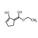 CAS 登录号：748109-07-1， (5E)-5-[乙氧基(羟基)亚甲基]-1-环戊烯-1-醇