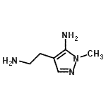 CAS#: 748127-38-0, 4-(2-Aminoethyl)-1-methyl-1H-pyrazol-5-amine