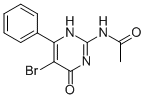 CAS 登录号：74856-68-1， N-(5-溴-1,4-二氢-4-氧代-6-苯基-2-嘧啶基)-乙酰胺