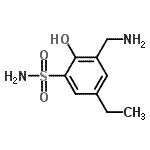 CAS 登录号：748725-31-7， 3-(氨基甲基)-5-乙基-2-羟基苯磺酰胺