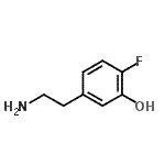 CAS#: 748735-84-4, 5-(2-Aminoethyl)-2-fluorophenol