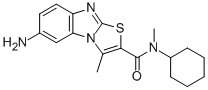 CAS#: 748758-45-4, 6-Amino-N-Cyclohexyl-N,3-Dimethylthiazolo[3,2-a]Benzimidazole-2-Carboxamide Hydrochloride
