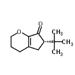 CAS#: 748771-08-6, (6S)-6-(2-Methyl-2-propanyl)-3,4,5,6-tetrahydrocyclopenta[b]pyran-7(2H)-one