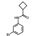 CAS 登录号：748774-22-3， N-(3-溴苯基)环丁烷甲酰胺